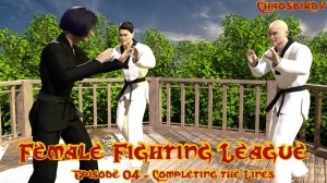 Female Fighting League Episode 4- Chaosbirdy