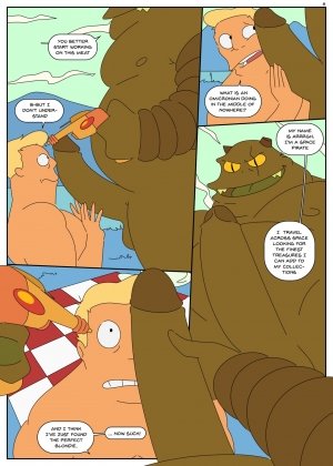 ZAPP BRANNIGAN & THE MISTERIOUS OMICRONIAN - Page 9