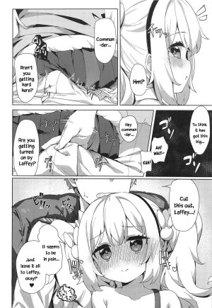 Laffey and Commander Flirt and Have Sex In Their Room - Page 5