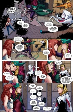 Tracy Scops- Ghost Spider VS. Green Goblin- [Spider-Man] - Page 3