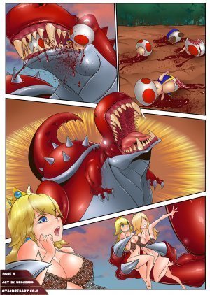 Two Princesses One Yoshi #2 (Super Mario Bros.) – Uzonegro - Page 6