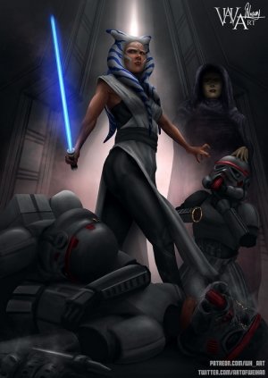 Ahsoka Down – Star Wars- WH Art - Page 57