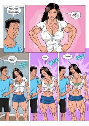 Female Muscle Frenzy Issue #4- Kinky Rocket - Page 10
