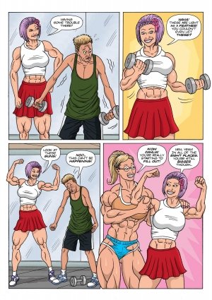 Female Muscle Frenzy Issue #4- Kinky Rocket - Page 26