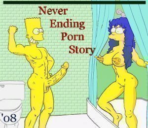 Never Ending Porn Story (Simpsons) - Page 1