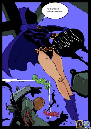 Raven Vs Slade- Teen Titans- Drawn Sex - Page 3
