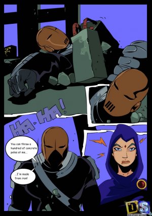 Raven Vs Slade- Teen Titans- Drawn Sex - Page 4