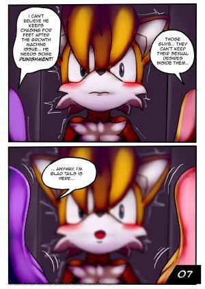 Amy and Blaze tickle endurance - Page 7