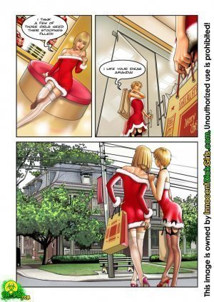 Innocent dickgirl – Santa’s Little Humpers - Page 5