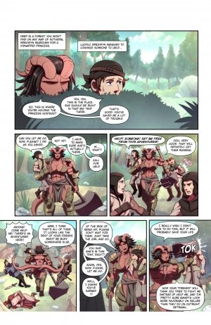 The Adventures of Bregwyn Firehide 2- MuscleFan - Page 3