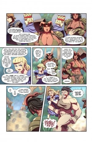 The Adventures of Bregwyn Firehide 2- MuscleFan - Page 7
