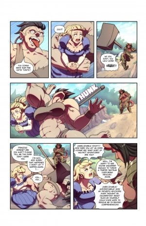 The Adventures of Bregwyn Firehide 2- MuscleFan - Page 8