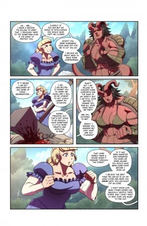 The Adventures of Bregwyn Firehide 2- MuscleFan - Page 9