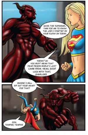 Supergirl- Demonic Bloodsport Part 3 - Page 21