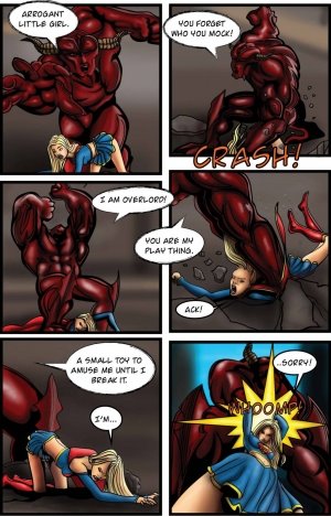 Supergirl- Demonic Bloodsport Part 3 - Page 25