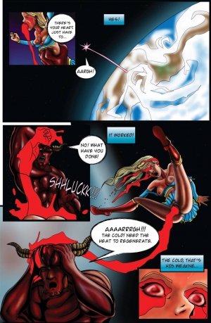 Supergirl- Demonic Bloodsport Part 3 - Page 34