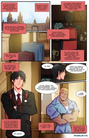 Gotham Acadamy 1- Phausto (Young Justice) - Page 2