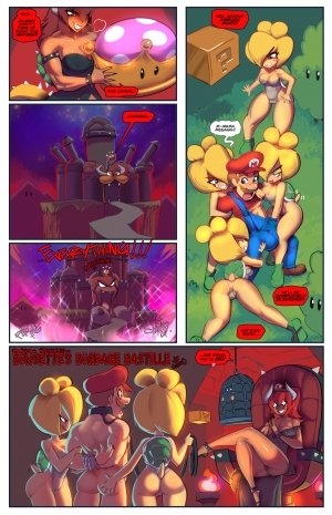 Bowsette’s Bondage Bastille- Fred Perry - Page 1
