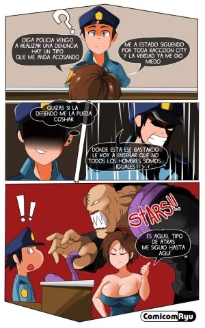 Resident Fuck- Comicom-Ryu (Resident Evil) - Page 12