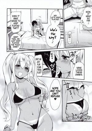 Playing the King's Game With a Tanned JK Onee-san - Page 11