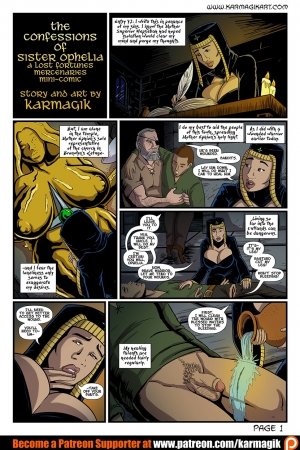 Lost Fortunes- The Confessions of Sister Ophelia by Karmagik - Page 1