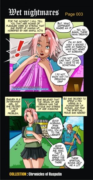 Wet Nightmares- Super Melons (Naruto) - Page 5