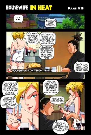 Housewife In Heat- Super Melons (Naruto) - Page 21