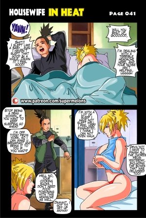 Housewife In Heat- Super Melons (Naruto) - Page 43