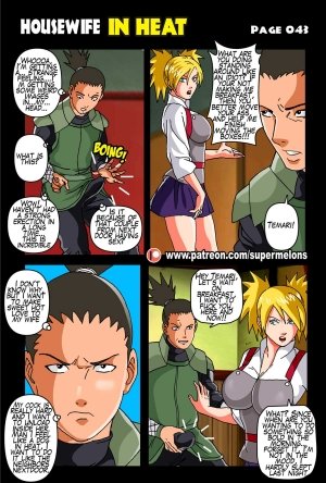 Housewife In Heat- Super Melons (Naruto) - Page 45