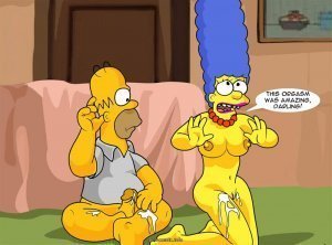 Marge Simpson Does Anal - Page 13