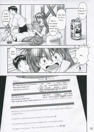 (C67) [TENGU NO TSUZURA (Kuro Tengu)] ASUKA TRIAL (Neon Genesis Evangelion) [English] - Page 12