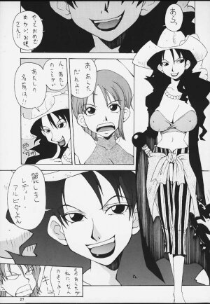 (C58) [MANGANA (Doluta, Nishimo)] Nyan Nyan Love Nami II (One Piece) - Page 25