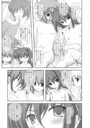 (SC36) [Renai Mangaka (Naruse Hirofumi)] Lyrical Magical Motto Vita Ganbaru (Mahou Shoujo Lyrical Nanoha) - Page 7