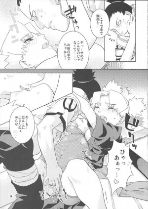 (C68) [NEKOMATAYA (Nekomata Naomi)] Nakisuna no Yoru (Naruto) - Page 19