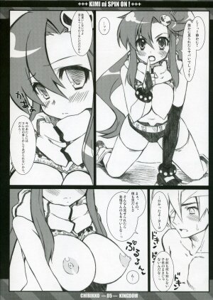(ComiComi11) [CHIBIKKO KINGDOM (Kekocha)] Kimi ni SPIN ON! (Tengen Toppa Gurren Lagann) - Page 4