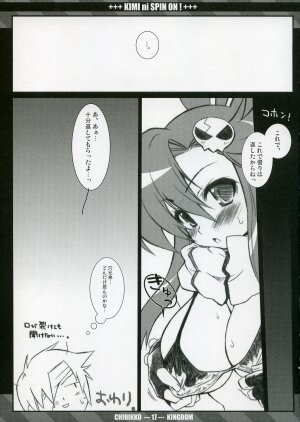 (ComiComi11) [CHIBIKKO KINGDOM (Kekocha)] Kimi ni SPIN ON! (Tengen Toppa Gurren Lagann) - Page 16