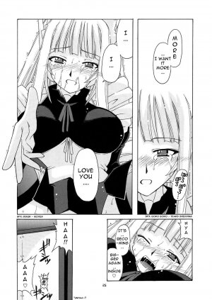 (CR36) [BIG BOSS (Hontai Bai)] Geki!! Evangeline Ikka (Mahou Sensei Negima!) [English] [Yuecchi] [Decensored] - Page 25