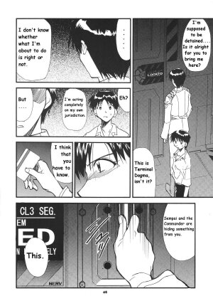 (C68) [Studio Kimigabuchi (Kimimaru)] RE-TAKE 3 (Neon Genesis Evangelion) [English] - Page 45