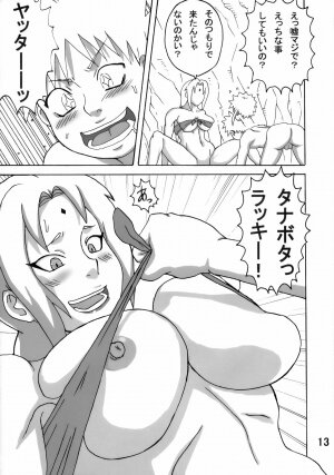 (C71) [Naruho-dou (Naruhodo)] Jungle de Ikou! (Naruto) - Page 14