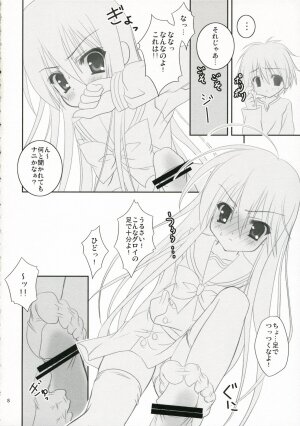 (Puniket 14) [Hinakan (Kirishima Hinata)] Be, Betsuni XX-shite Hoshii Wake ja nai kara ne! (Shakugan no Shana) - Page 7