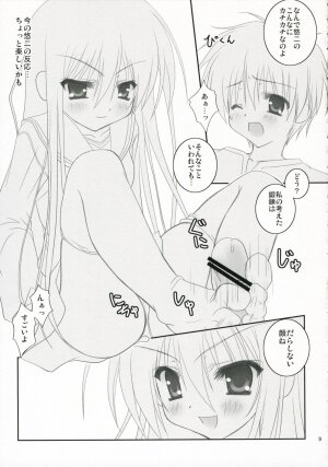 (Puniket 14) [Hinakan (Kirishima Hinata)] Be, Betsuni XX-shite Hoshii Wake ja nai kara ne! (Shakugan no Shana) - Page 8