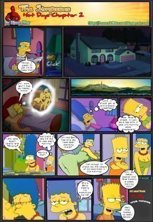 Simpsons Hot Days chapter 2 - family porn comics | Eggporncomics