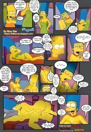 Simpsons Hot Days chapter 2 - Page 2