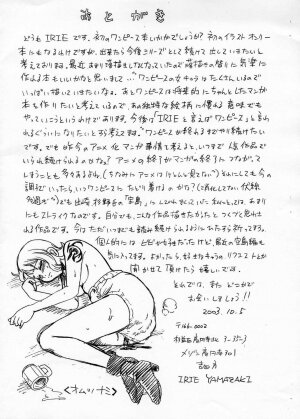 (CR34) [Rat Tail (Irie Yamazaki)] ONEPIECE FILE (One Piece) - Page 9