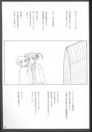 (SC35) [Basutei Shower (Katsurai Yoshiaki)] Jikuu Kanrikyoku Nikudorei-ka Kahitsuban (Mahou Shoujo Lyrical Nanoha) - Page 24