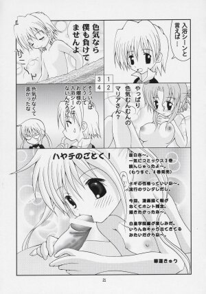 (C69) [B-CREWS (Karen Kyuu, Shido Mayuru)] Hayate o Ijimenaide (Hayate no Gotoku!) - Page 20