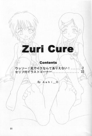 (C66) [AFJ (Ashi_O)] Futari wa Zuri Cure (Futari wa Precure) - Page 2