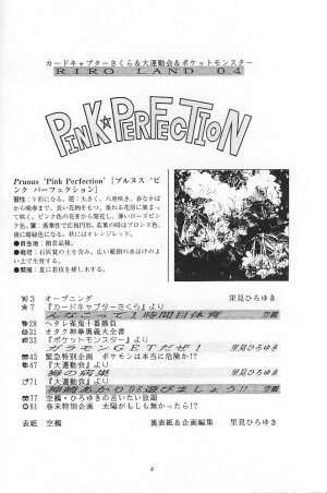 (C53) [RIROLAND (Kuuya, Satomi Hiroyuki)] PINK PERFECTION (Card Captor Sakura) - Page 5