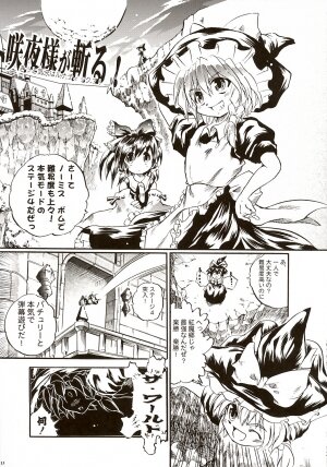 (CR36) [DPS no Doreitachi (Monji)] Touhou Koimoyou - Maid to Mahoutsukai no Himegoto (Touhou Project) - Page 12