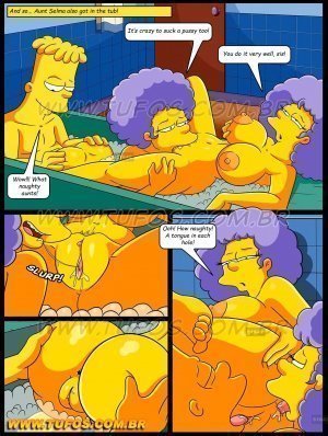 Cartoon Bath Porn - In the Bath with the Aunts - muscle porn comics | Eggporncomics